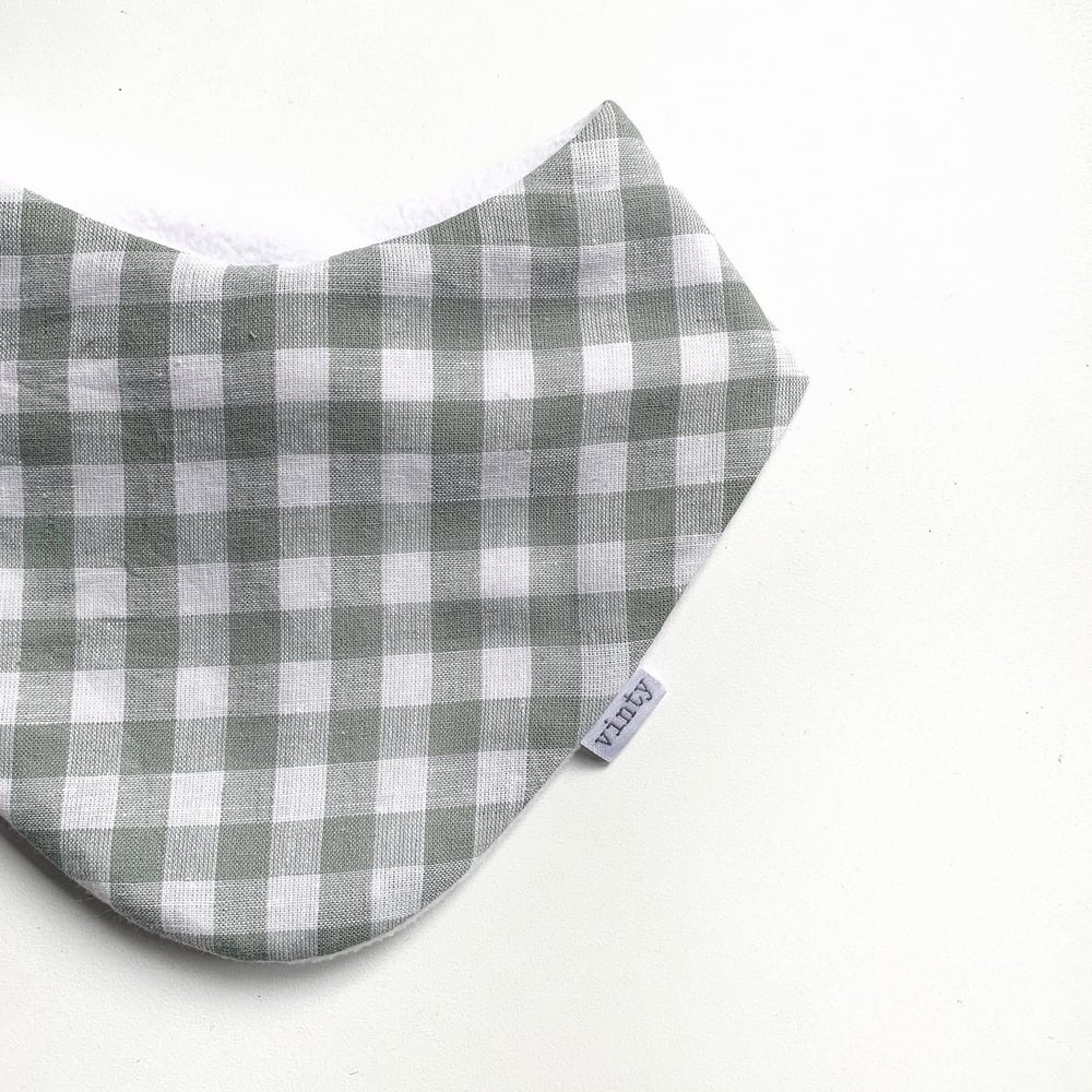 Image of Sage Gingham Cotton