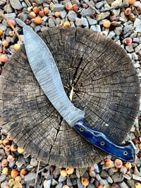 Image 3 of 512 layer Kukri Damascus knife 