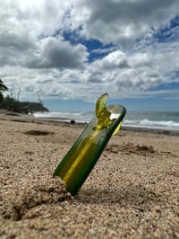 Image 4 of Surfboard Pendant Jade Green and Citron 