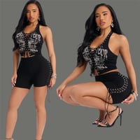 World Tour Lace Biker Set