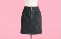 Image 6 of New Sz 18 (1X) Boom Jeans Dark Denim Skirt #271*1.5