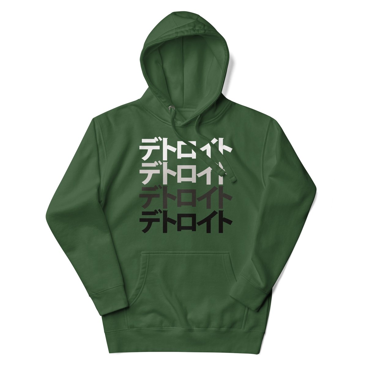 Image of Japanese Detroit Katakana Hoodie (5 colors)