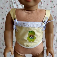 Monchichi yellow corset 