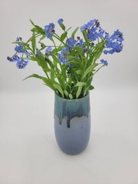 Blue Drip Vase