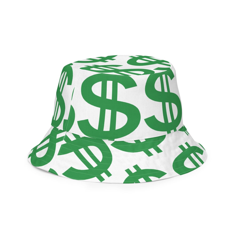 Image of Reversible Dollar Sign bucket hat