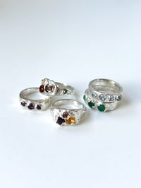 Image 3 of Triple Ruby Ring 