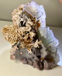 Image 13 of QR Code Fluorite & Barite Specimen #2586