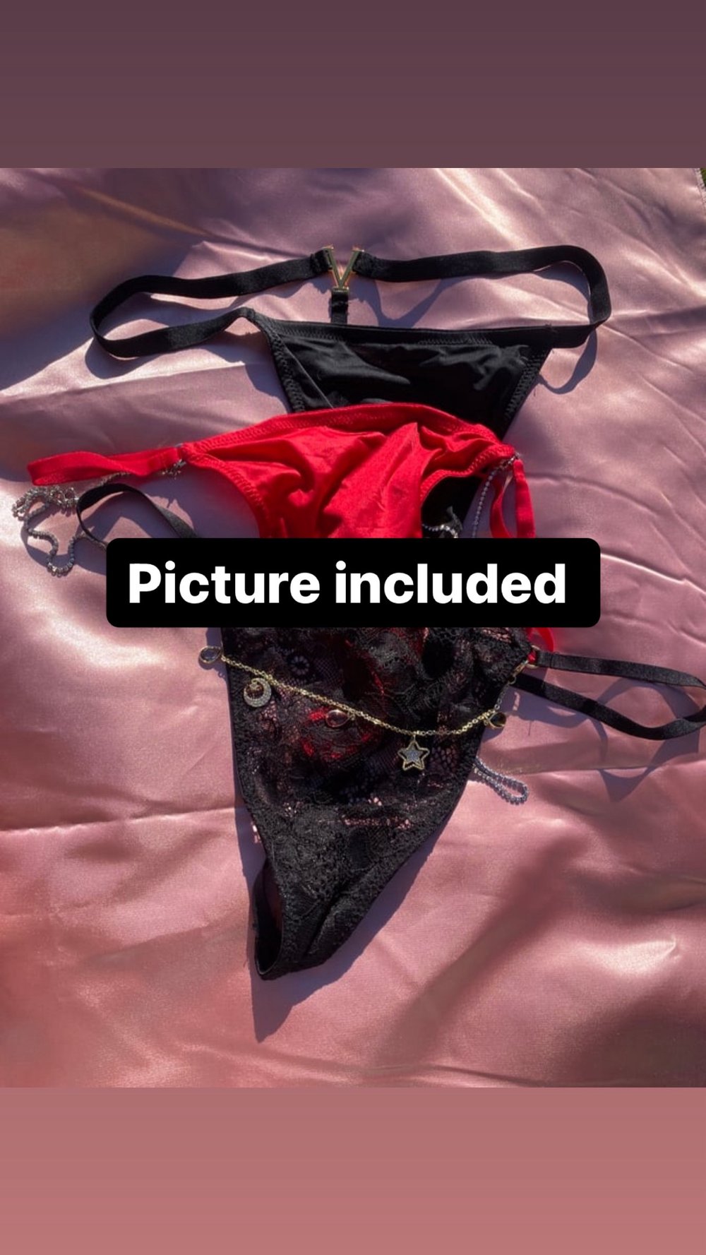 Image of Luxury panties with PICTURE