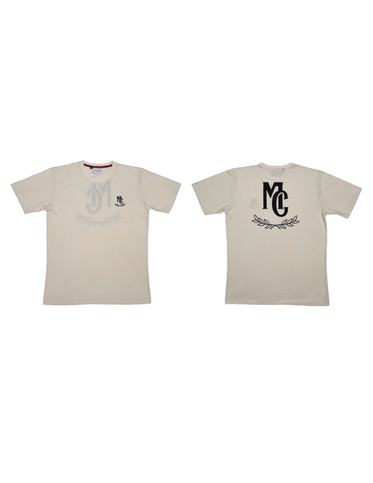 Image of “MC “ Black On Cream