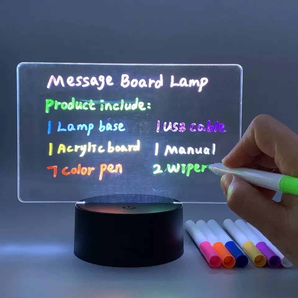 Image of  Message Board Lamp