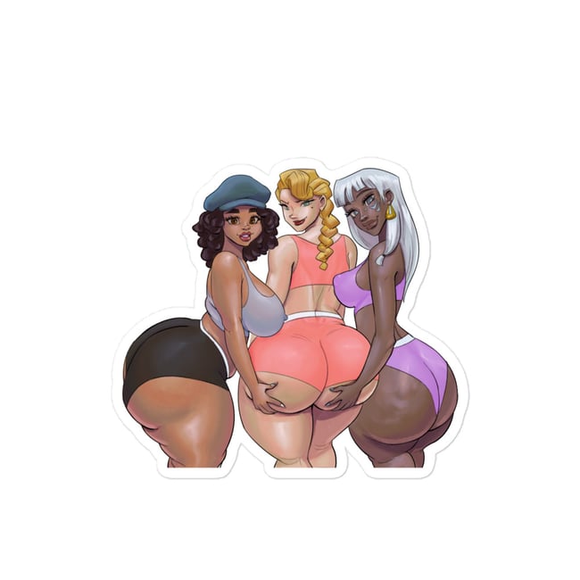 Atlantis Babes sticker