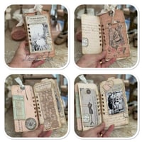 Image 4 of Reserved for A - Handmade lace samples tag folder