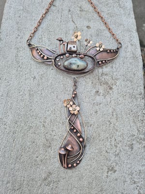 Cozy house necklace 