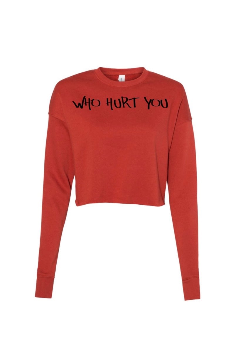 Image of Women's Cropped Crew Fleece