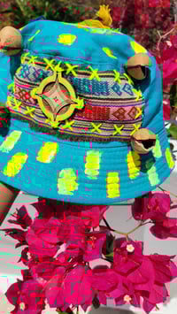 Image 4 of Turquoise Cosmic Cap