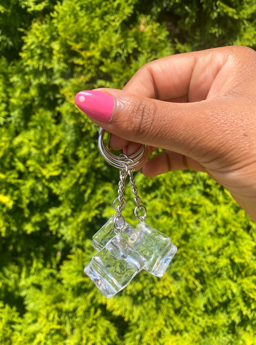 Image of Ice cube Keychain