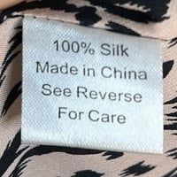 Image 10 of PARKER silk leopard print drape neck dress