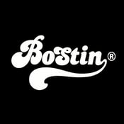Image of Retro Bostin Design - Black, available as Tee Shirt and Poster