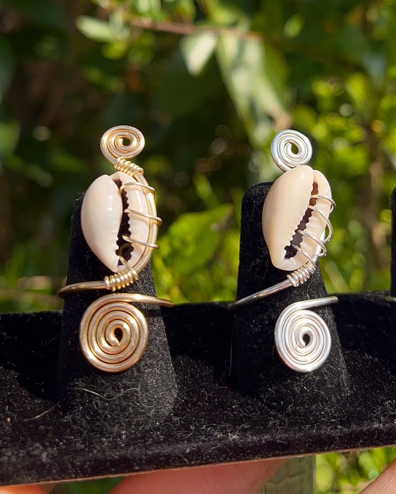 Image of Cowrie Shell Ring