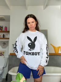 TOMBOY sweatshirt front and back