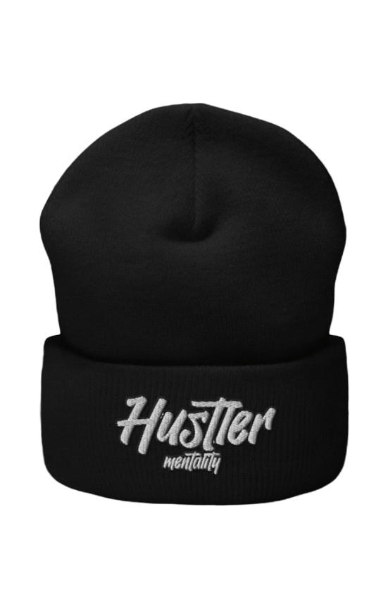 Image of Hustler Mentality Cuffed Beanie