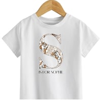 Image 5 of T-SHIRT: Animal Letter