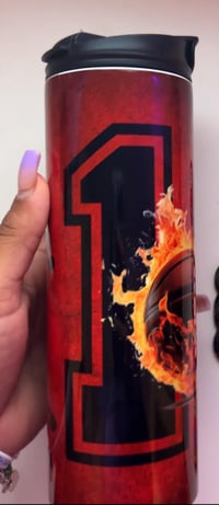 Image 2 of 20oz Dual lid sport tumbler 