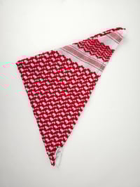 Image 1 of Keffieh Bandana  Red