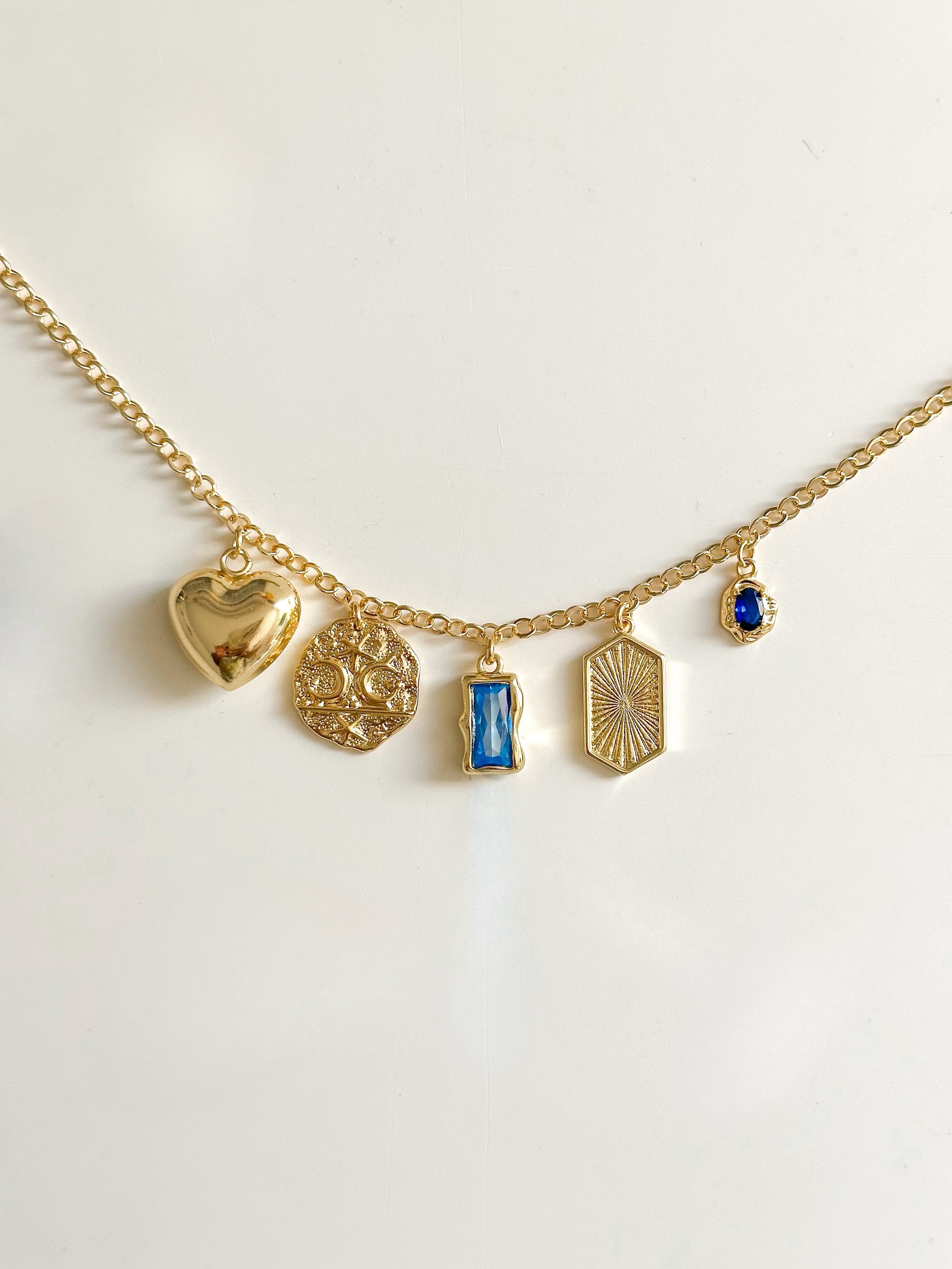 Charm Necklace How To Make Your Own Necklace Chain DIY Charm