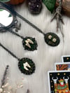 Black Ornate Necklace 