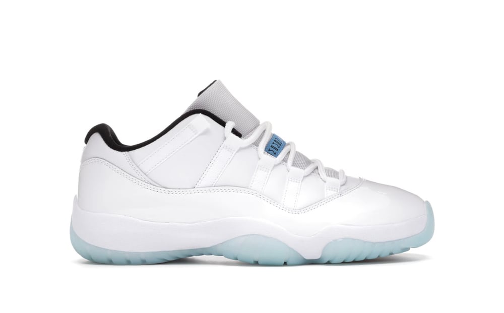 Image of Jordan 11 Low "Legend Blue"