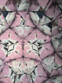 Image 5 of 🔮 Marblescope -6" Lilac- Handmade Stained Glass Kaleidoscope 🌈