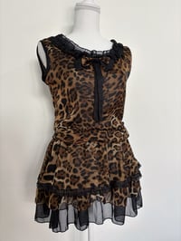 Image 2 of 00s Leopard print tunic // L