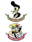 Image of Drop Dead Vince - Betty & Vince Stickers