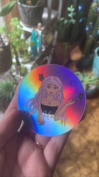 Image 1 of Holographic Sav’s Universe Sticker 