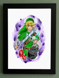 Link Zelda Print 