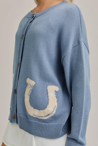 Image 3 of horseshoe cardi 