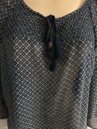 Image 3 of New Medium Sonoma Navy top #753*8