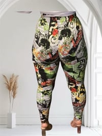 Image 2 of Newspaper Leggings 