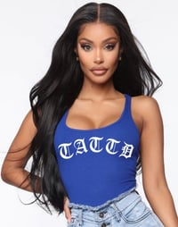 40% off!! The Royal Blue Tattd OG Tank!!!