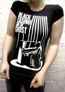 Image of Black Casino and the Ghost Womens T-Shirt