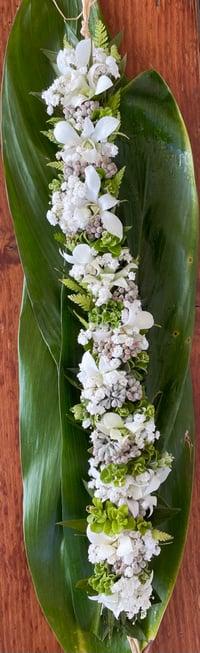 Image 8 of Lei po’o or neck lei. Local pickup only