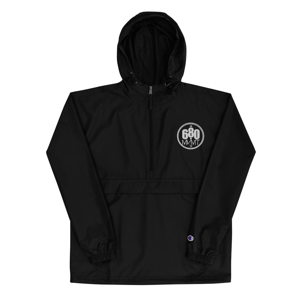680MVMT Embroidered Champion Packable Jacket