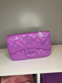 Image 1 of Purple Toy Purse 