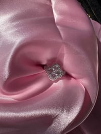 White Lux ring