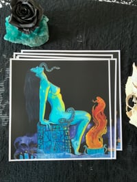 Image 2 of Snake Worship 12x12” Print