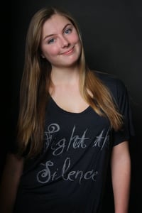Image of Off the Shoulder "Fight the Silence" Tee