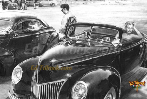 Image of "Date Night" 11x17 print