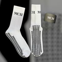 Image 2 of MCH Grip Sock (White)