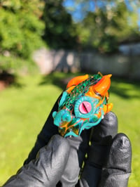 Image 6 of Exp Green Fire Dragon Head Pendant